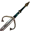 Крепкий меч с голубой метеоритной рудой